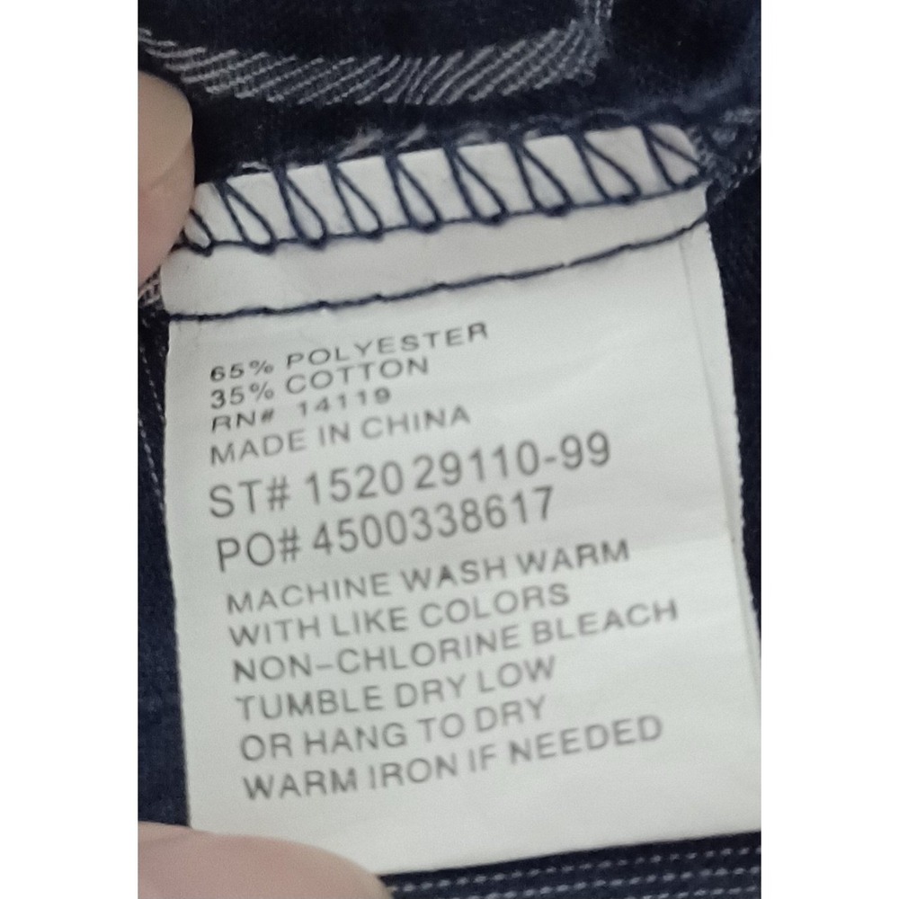 Ely Cattleman Men's Navy Western Plaid Pearl Snap Cowboy Shirt Size XL - Picture 9 of 10